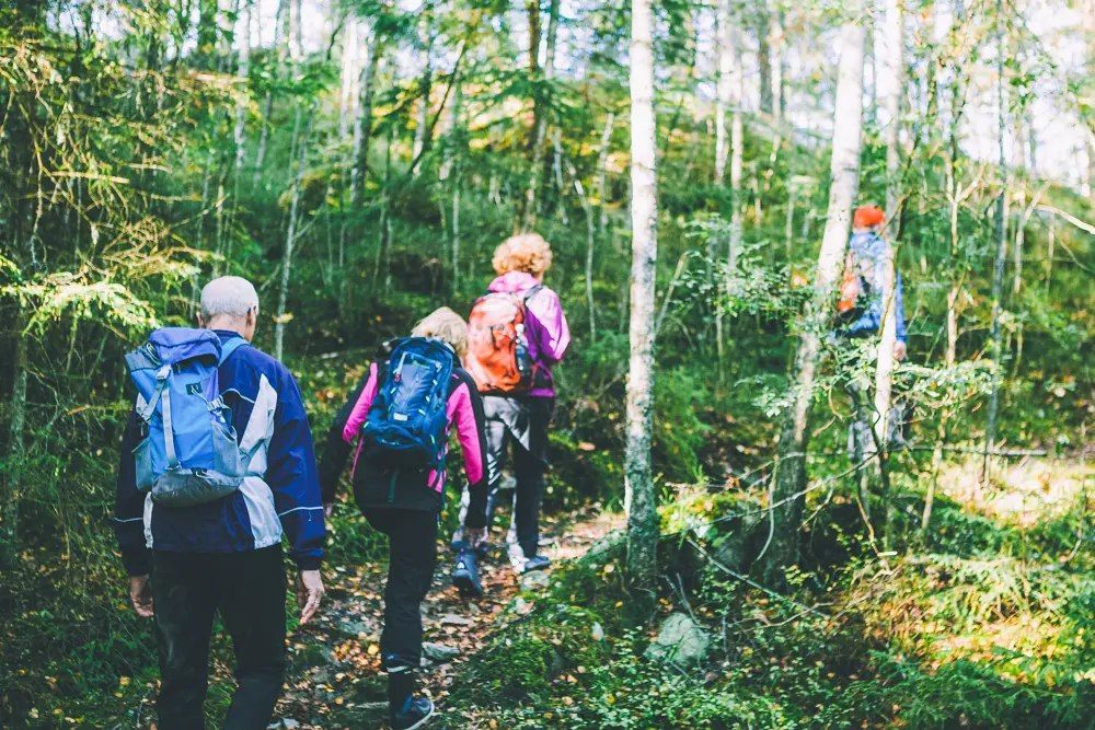 Tirsdagstur fra L\u00f8renskog Hus - Elveparken - Skihytta til Fjellhamar