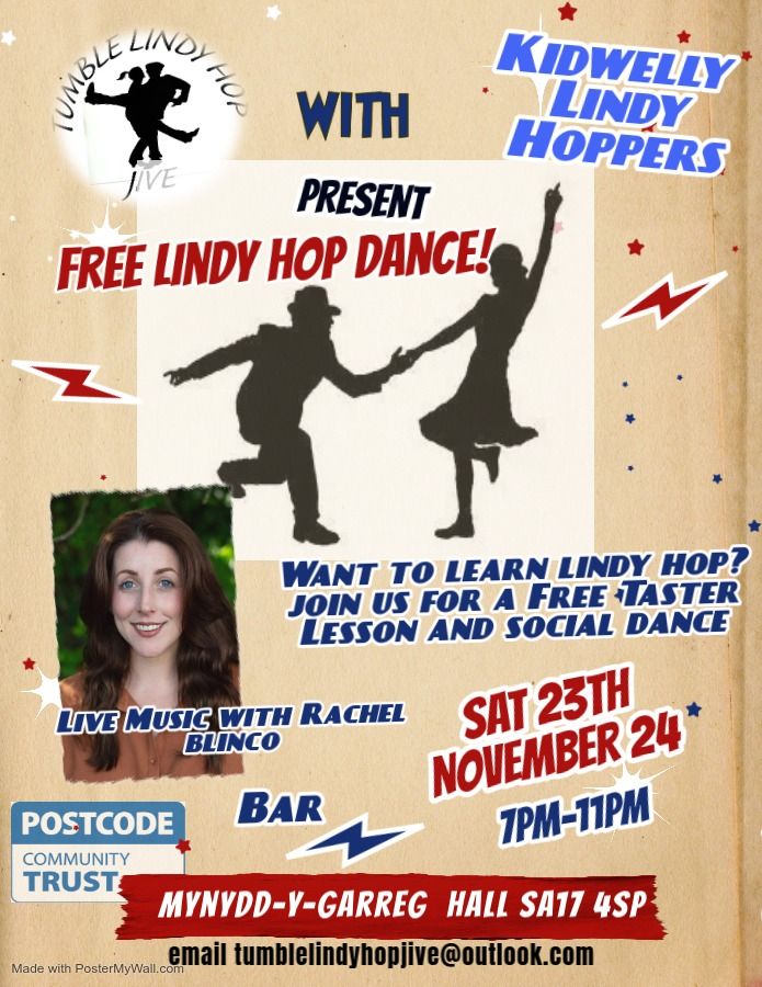 Free Lindy Hop Taster Session and Dance