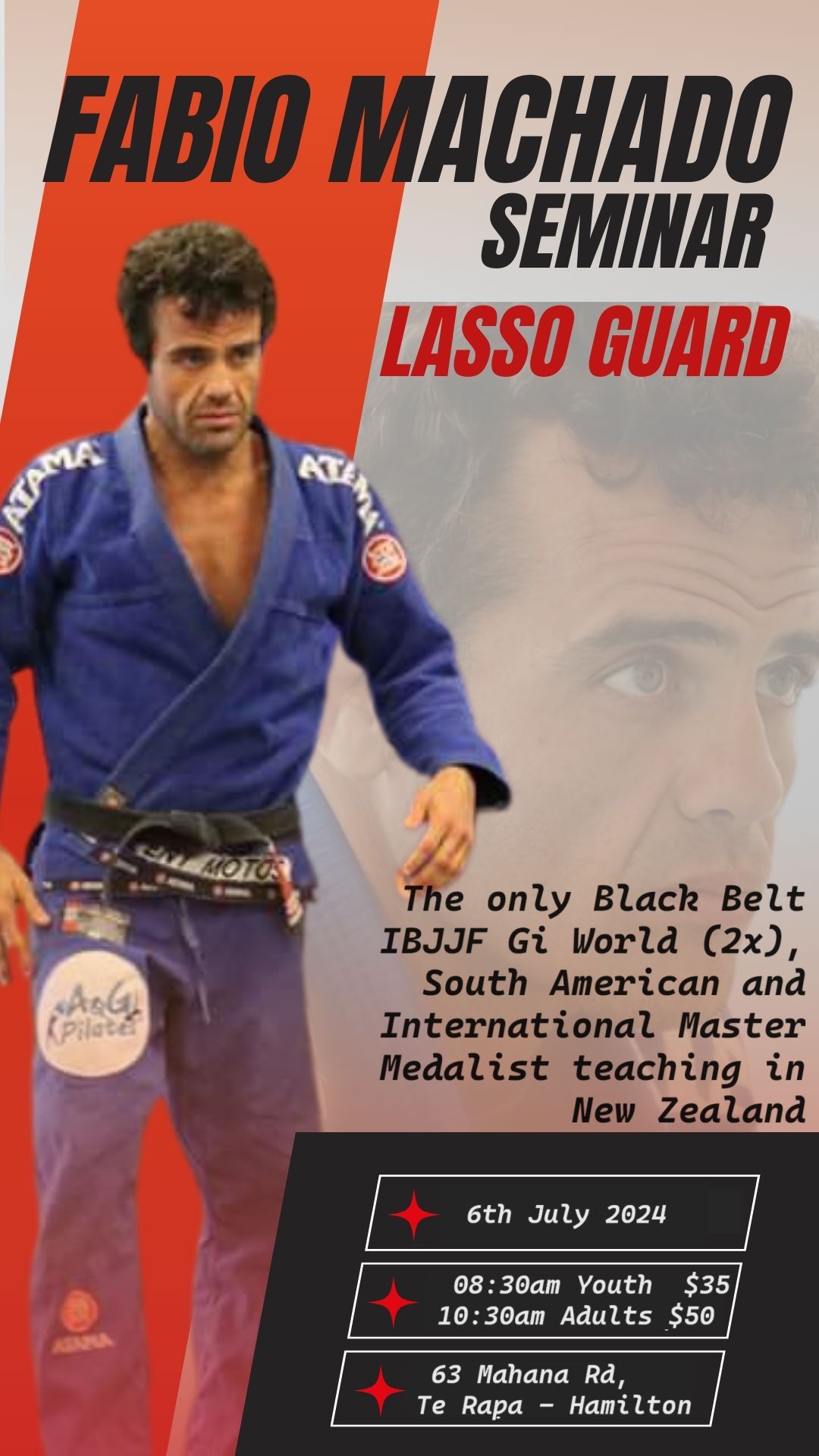 Brazilian Jiu-Jitsu Seminar with Professor Fabio Machado