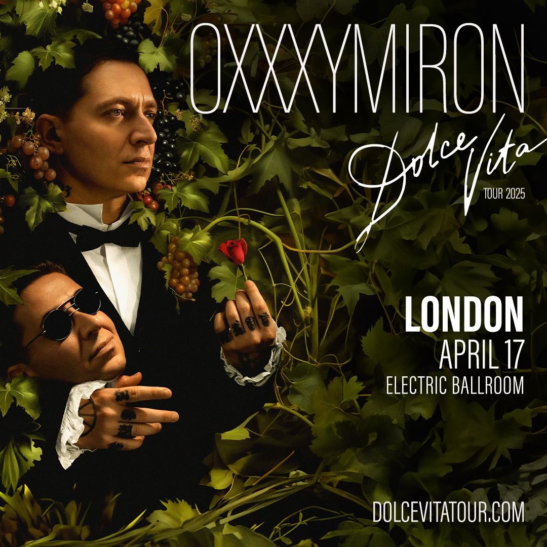 Oxxxymiron \u0441 \u043d\u043e\u0432\u044b\u043c \u0448\u043e\u0443 \u00abDolce Vita\u00bb \u0432 \u041b\u043e\u043d\u0434\u043e\u043d\u0435