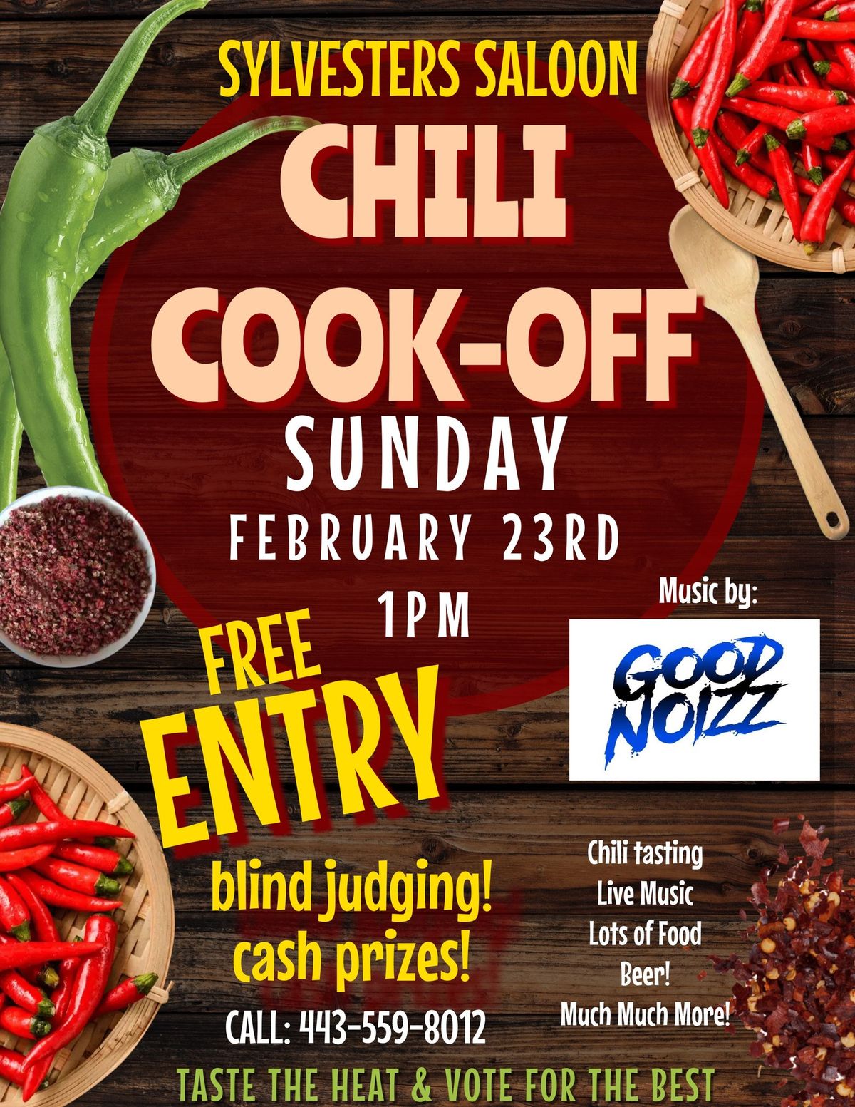 Sylvesters Chili Cook Off