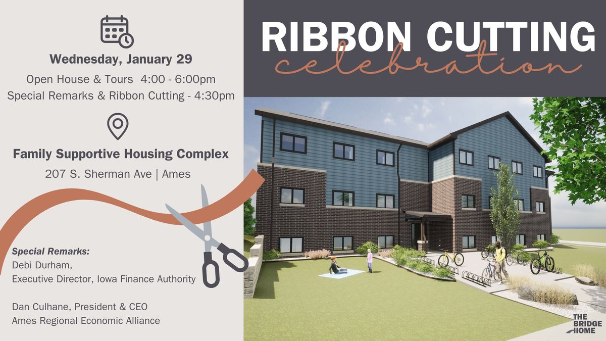 Ribbon Cutting: Supportive Family Complex