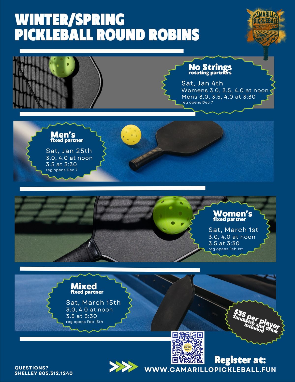 No Strings Attached Pickleball Event