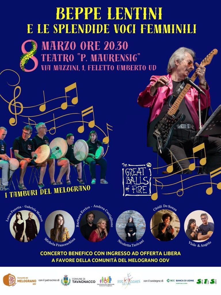 Beppe Lentini & Great Balls of Fire band 