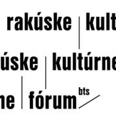 Rak\u00faske kult\u00farne f\u00f3rum Bratislava \/ \u00d6sterreichisches Kulturforum Bratislava