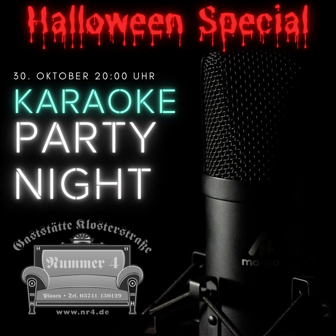 Karaoke Party Halloween Special ? ? ? 