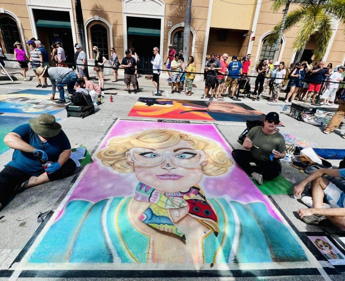 The Painter at Juanita K. Hammons Hall