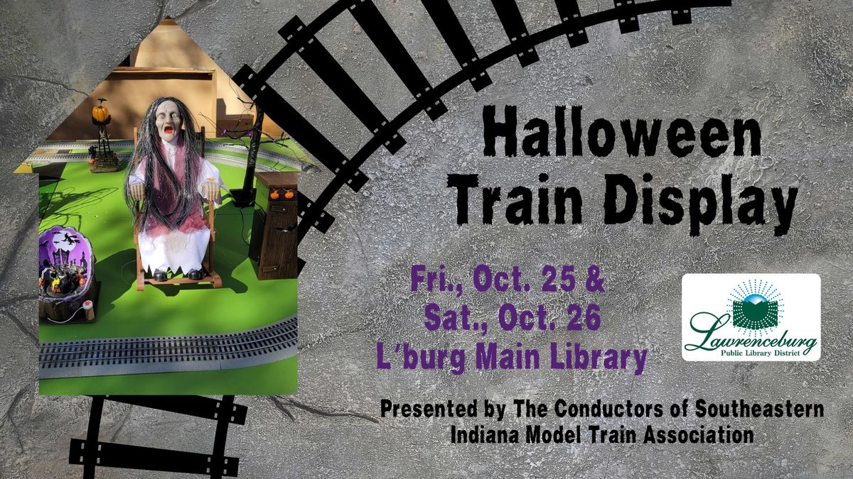 Halloween Train Display