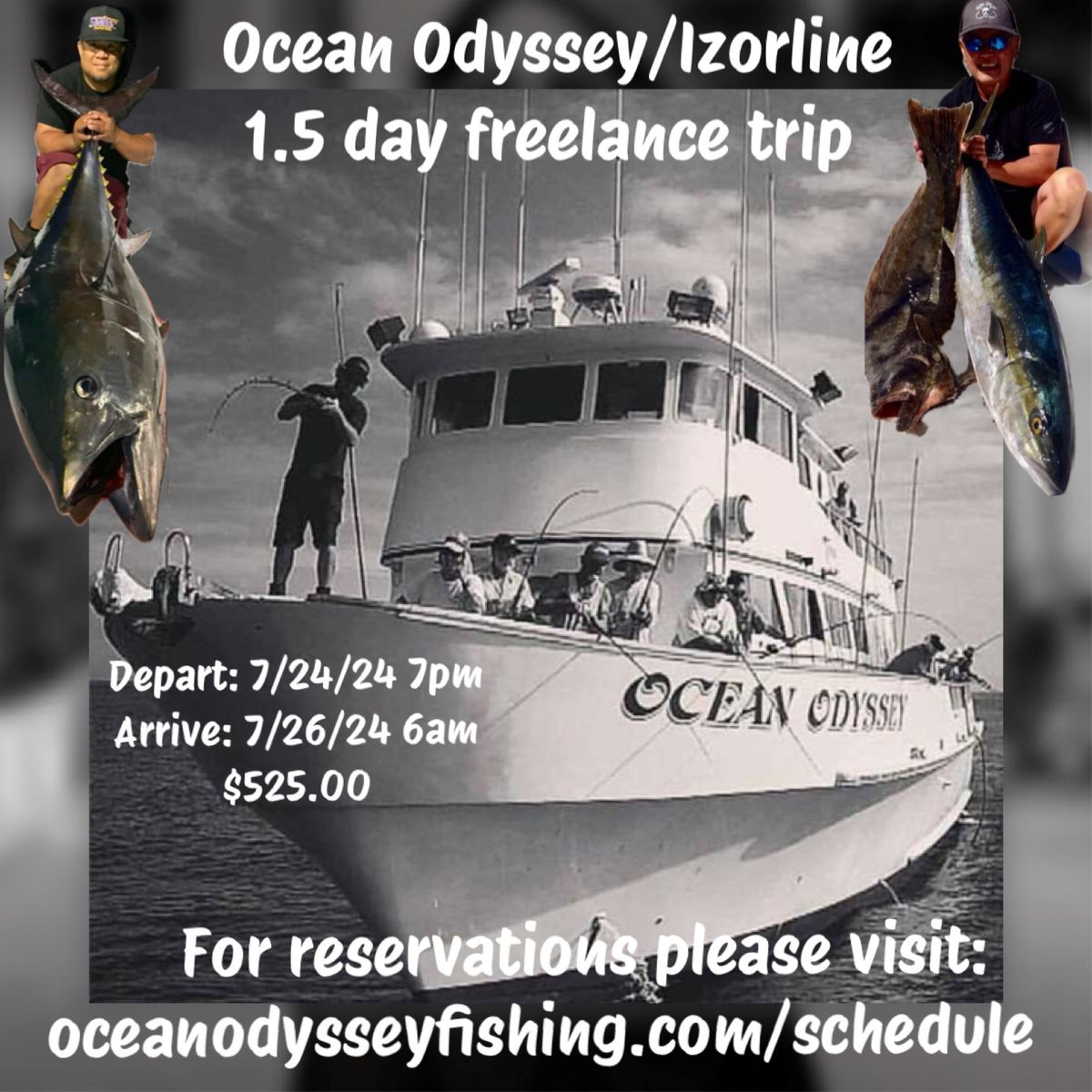 Ocean Odyssey 1.5 Day Freelance Trip