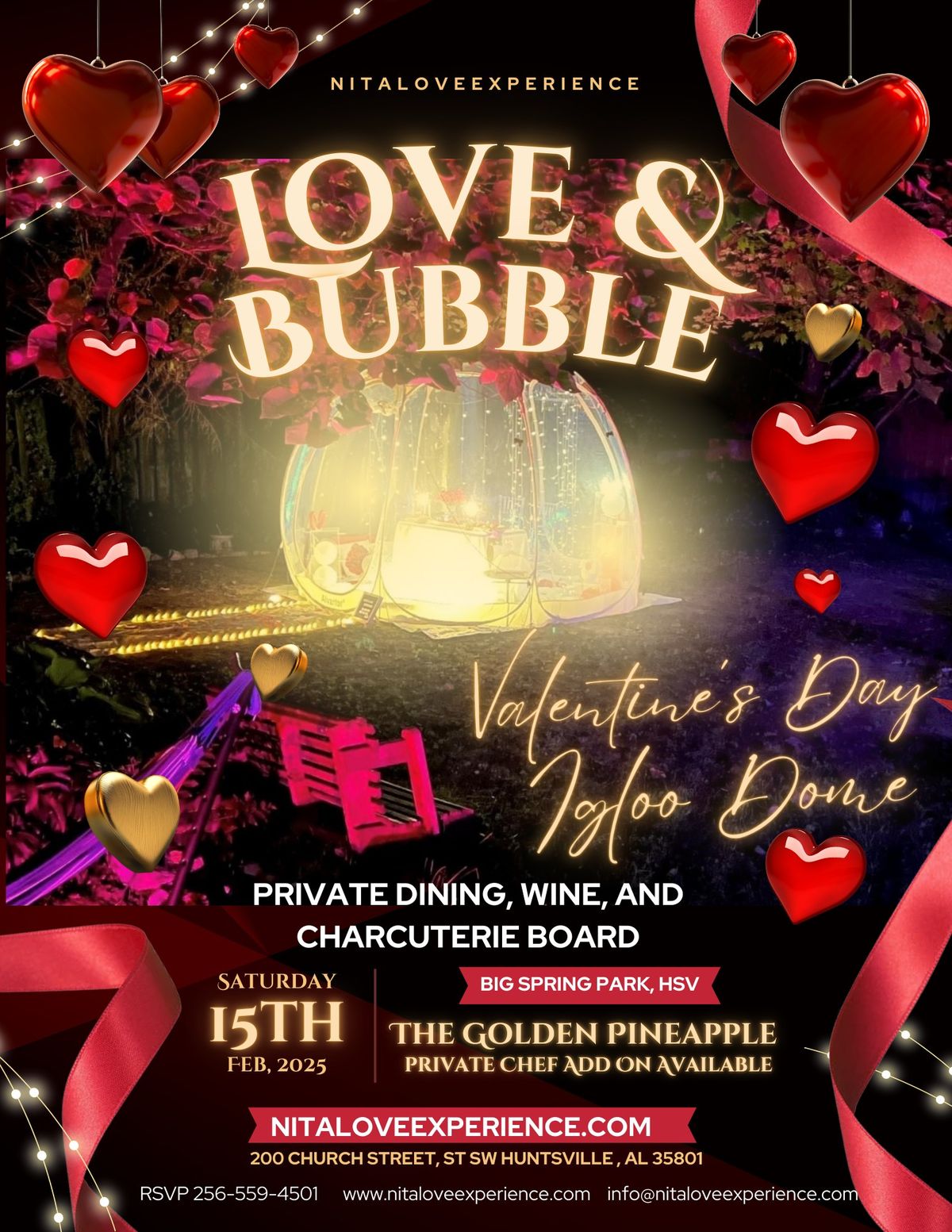 Love in a Bubble: A Signature Valentine\u2019s Day Experience