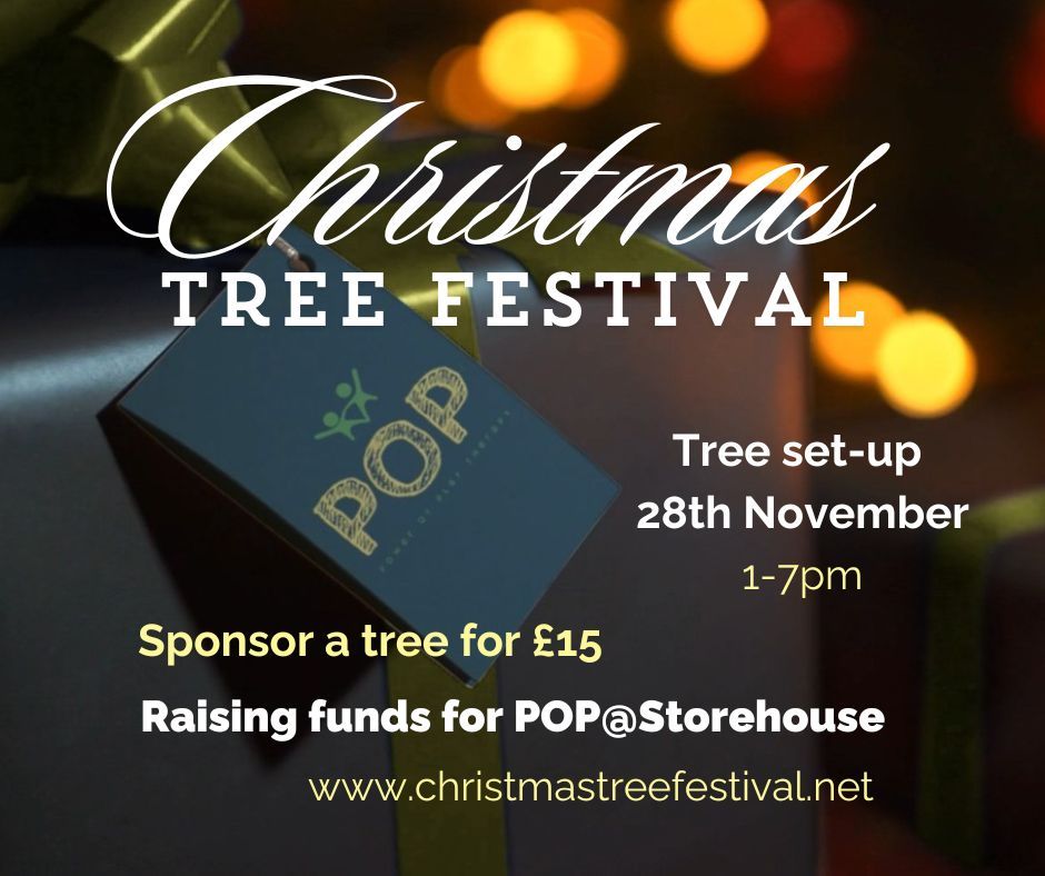 Christmas Tree Festival Support from local businesses and organisations