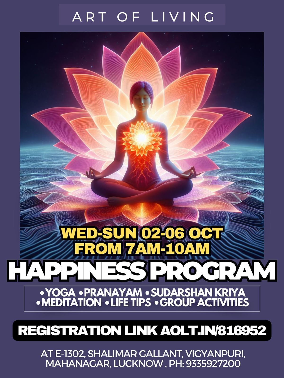 Art of Living Happiness Program