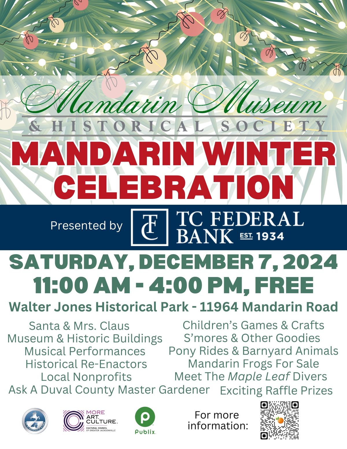 Mandarin Winter Celebration Presented by TC Federal Bank