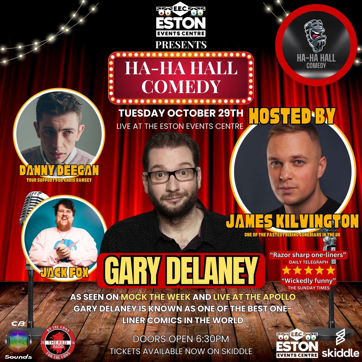 Eston Events Centre's Epic Comedy Night