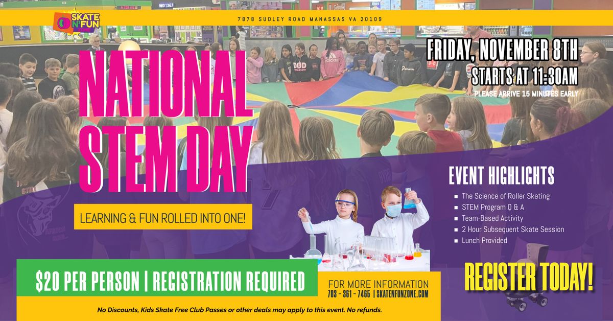 National STEM Day Skate Event