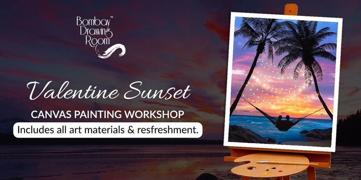 Valentine Sunset Painting Workshop,Khar, 14 Feb