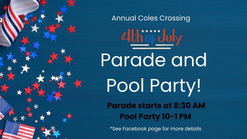4th of July Parade and Pool Party