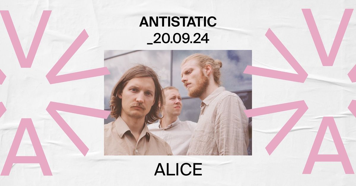 Antistatic @ ALICE