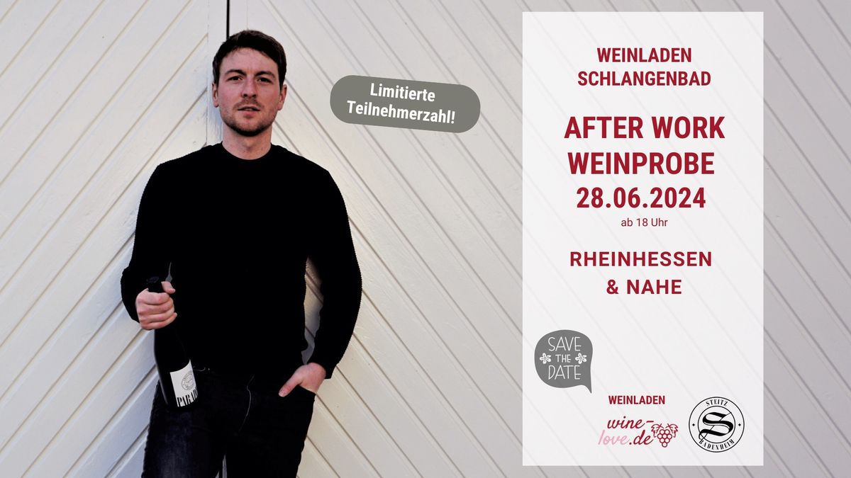 After Work Pop-Up Weinprobe mit Fritz Steitz (German\/English)