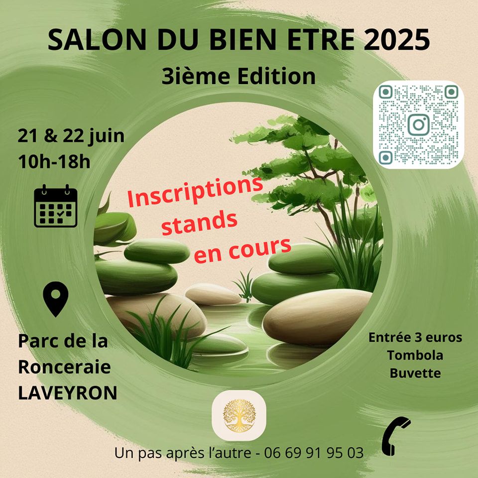 Salon du bien-\u00eatre 3i\u00e8me \u00e9dition Laveyron