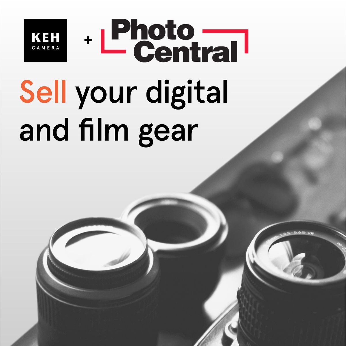 Sell Your Camera Gear for Instant Cash or Store Credit with KEH!