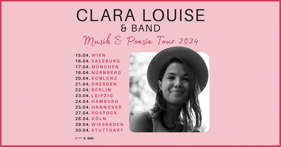 Clara Louise & Band \u2022 Hamburg, Nochtspeicher \u2022 24.04.2024