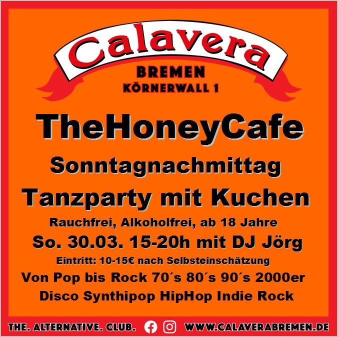 TheHoneyCafe - Sonntagnachmittag-Tanzparty