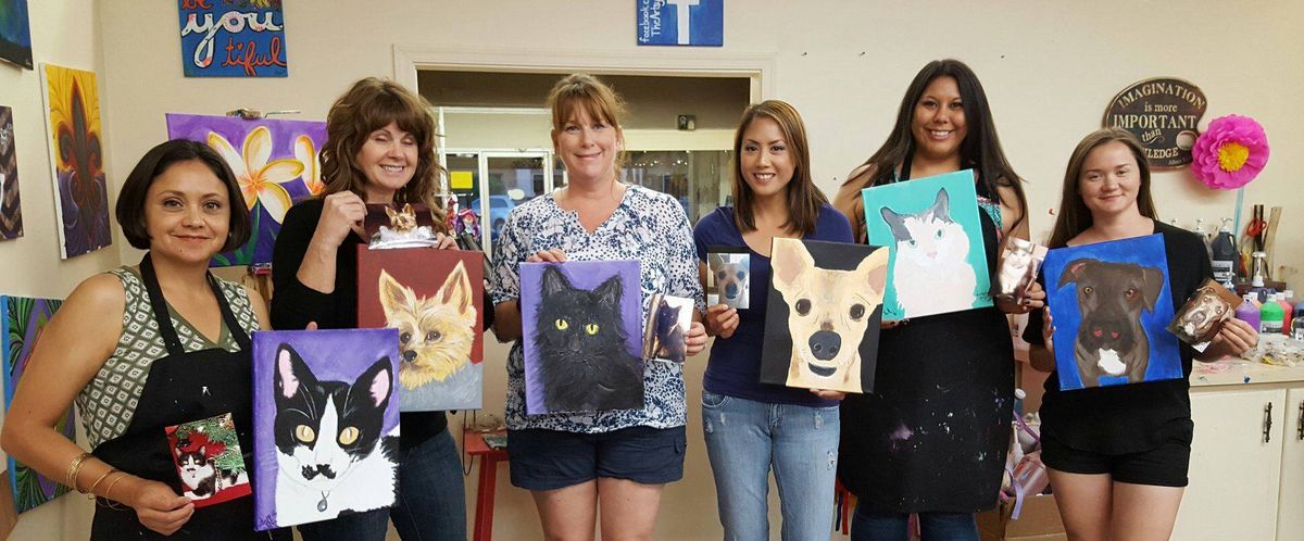 Paint Your Pet BYOB Paint & Sip at Artsy Fartsy Studio