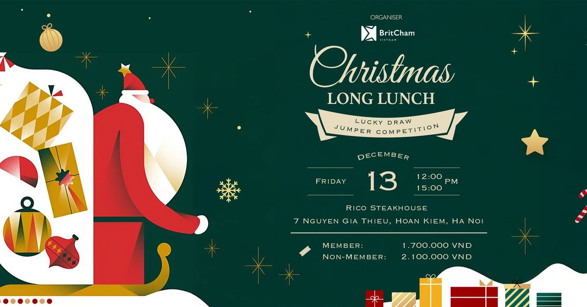 HANOI BRITCHAM CHRISTMAS LONG LUNCH