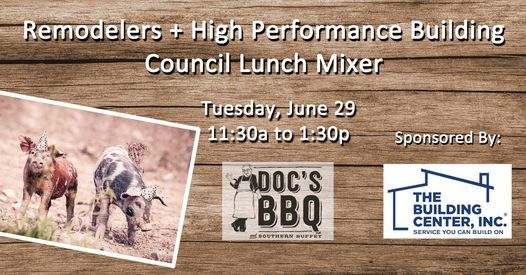 Remodelers + High Performance Lunch Mixer