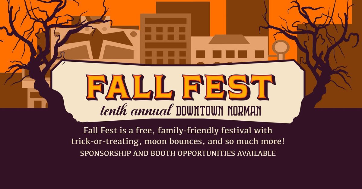 2024 Downtown Norman Fall Fest