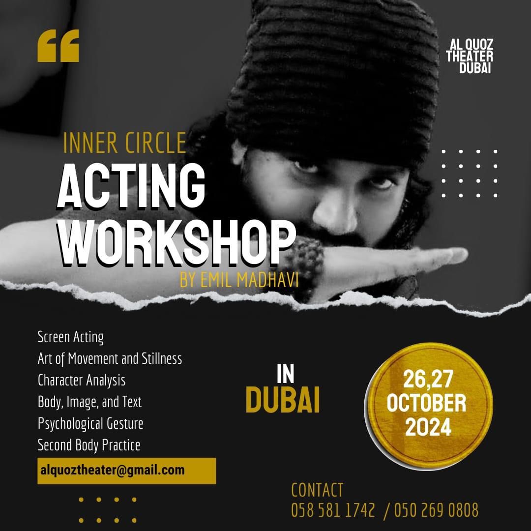 Acting Workshop by Mr. Emil Madhavi