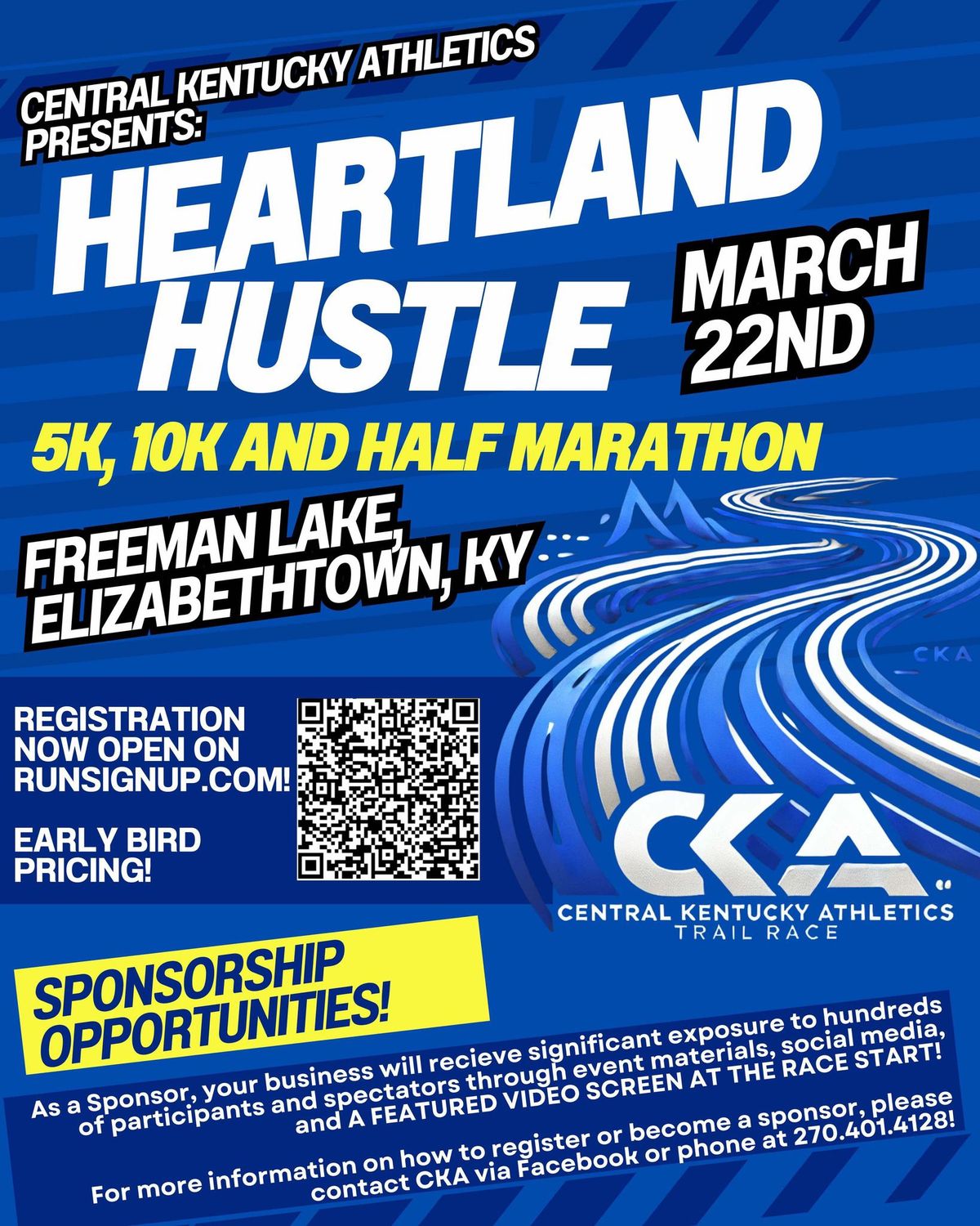 Heartland Hustle 5K, 10K, Half Marathon