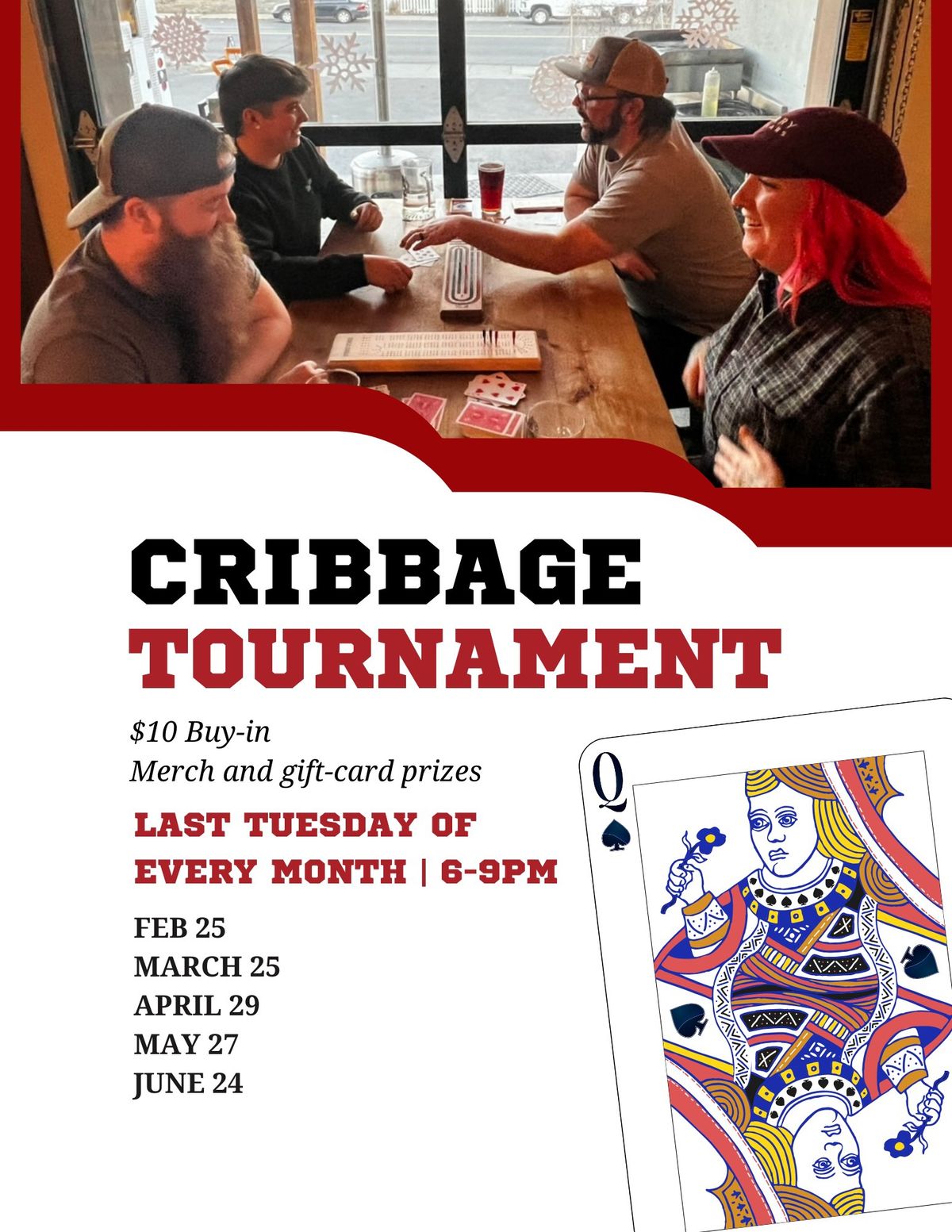 CRIBBAGE TOURNAMENT!