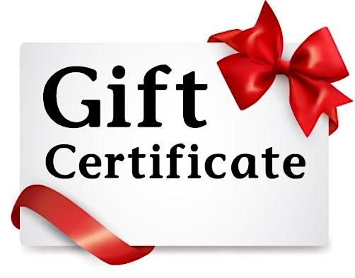 4WBW ~ Gift Certificates