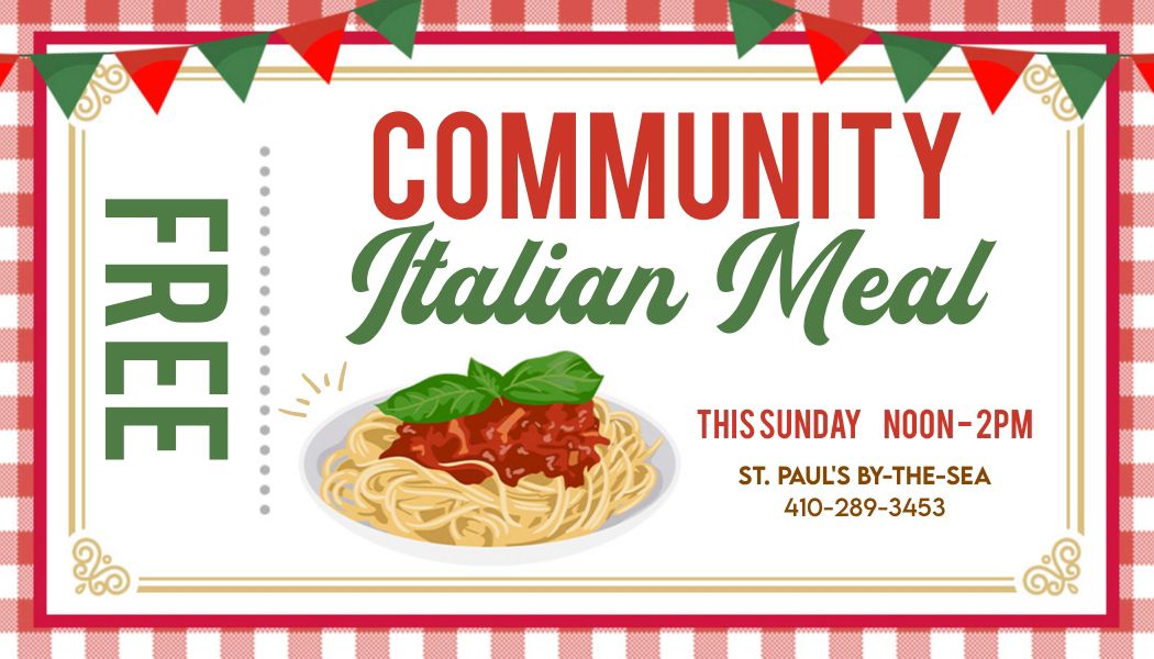 Community Italian Meal