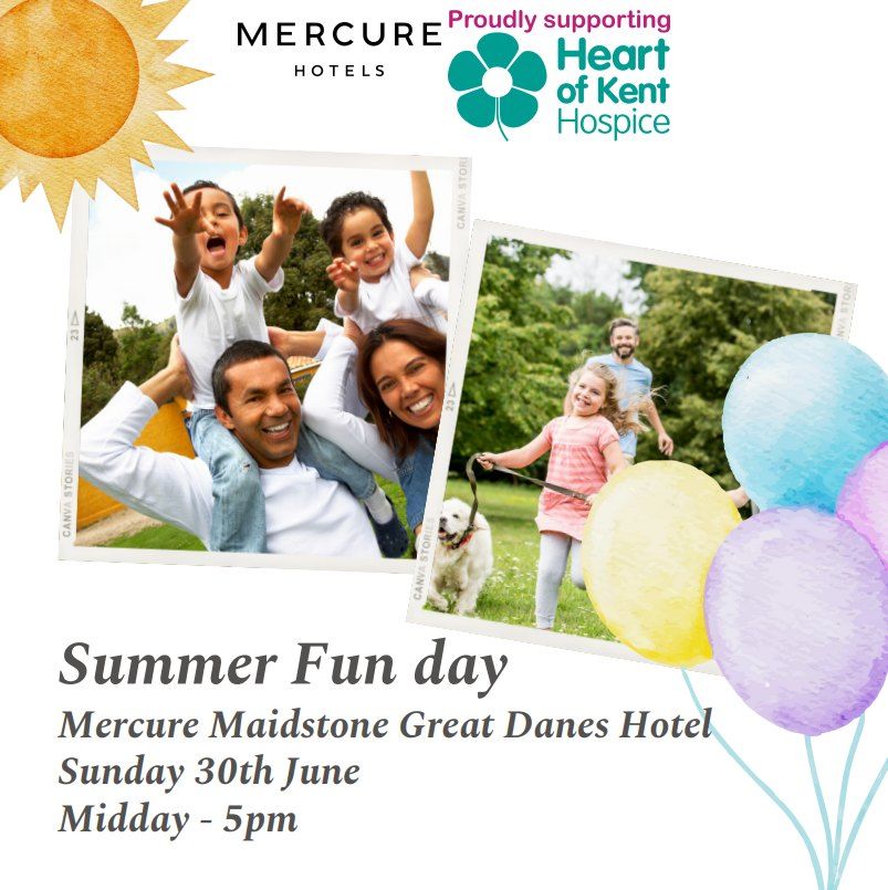 Summer Family Fun day! Supporting Heart of Kent hospice 