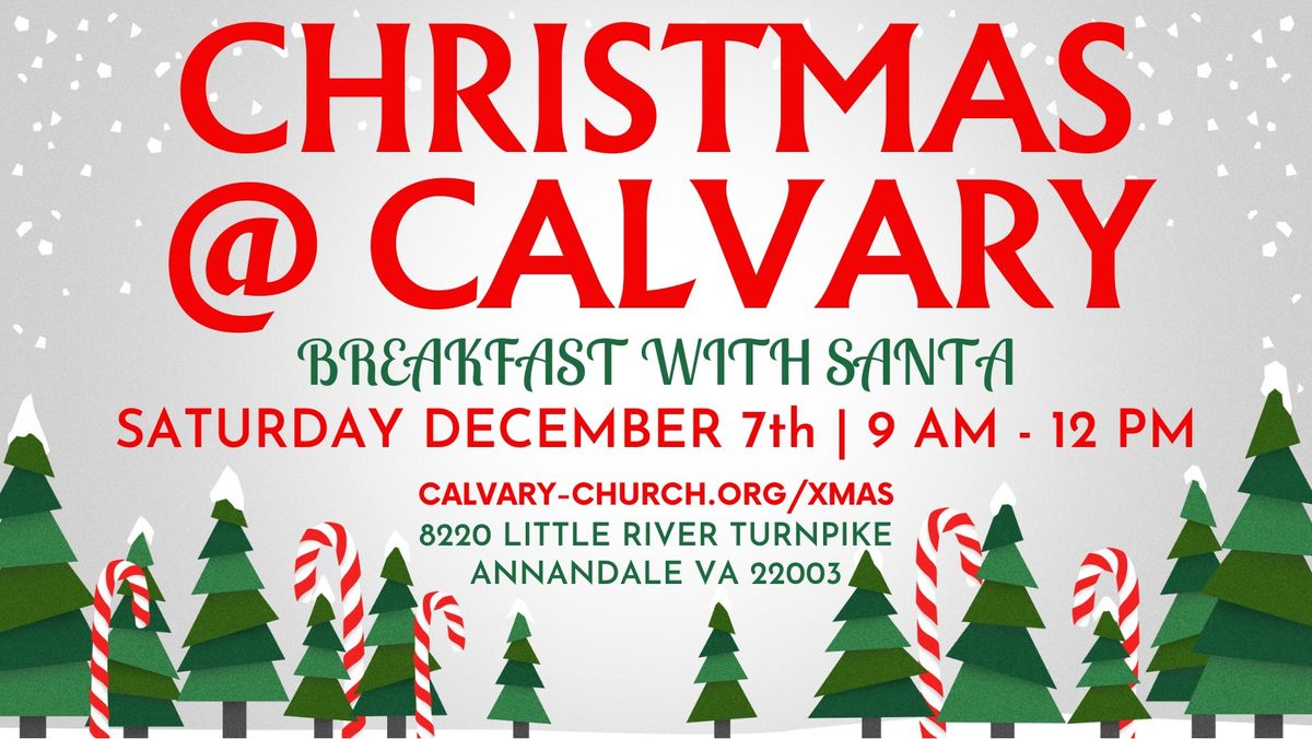 Breakfast with Santa - Christmas @ Calvary