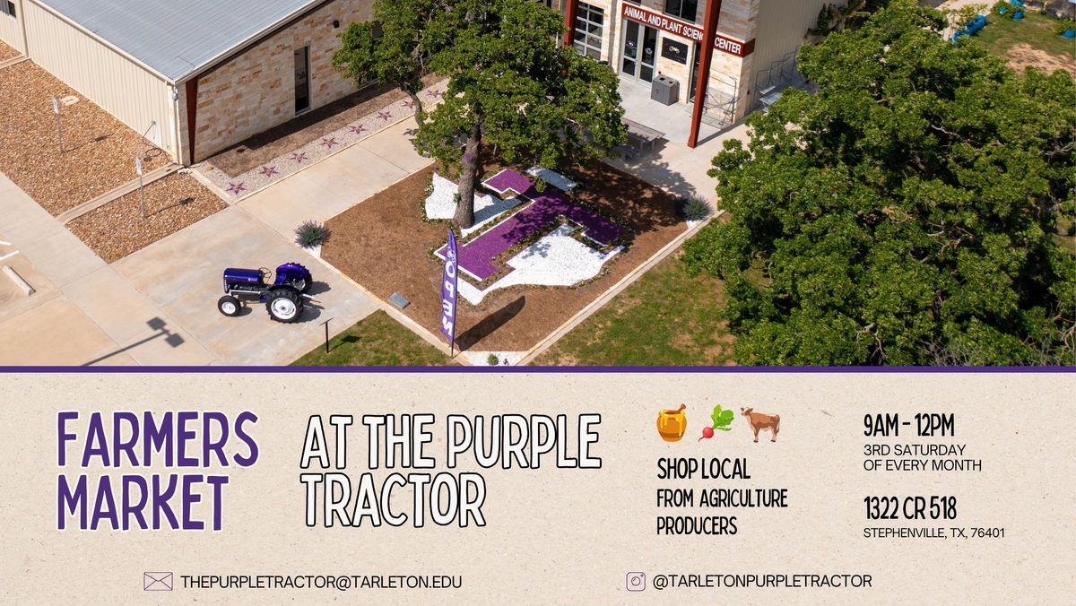 Farmer's Market at The Purple Tractor