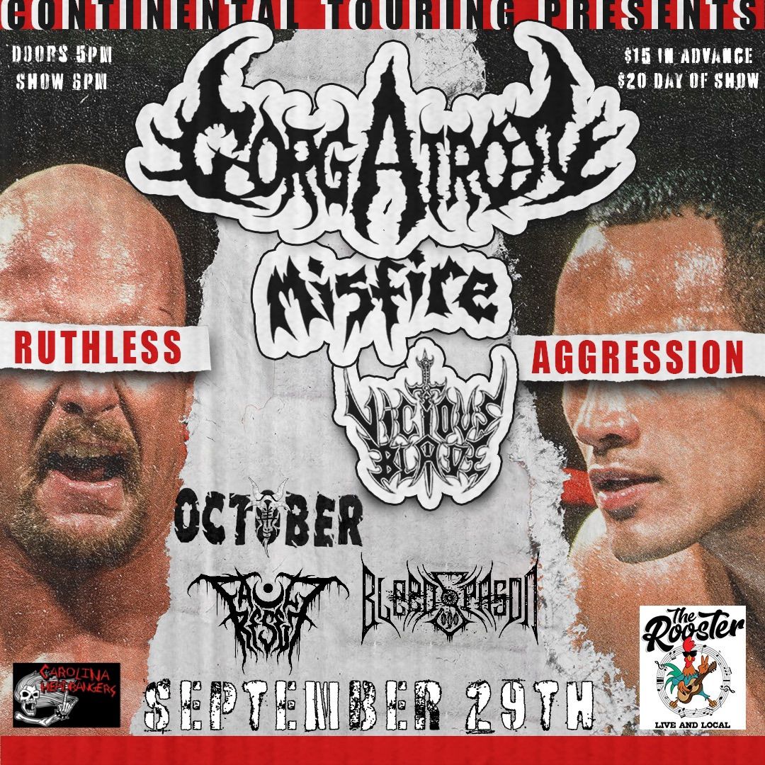 Extreme Metal Mass featuring Gorgatron, Misfire, Vicious Blade, October, Bleedseason & Fault Reset 