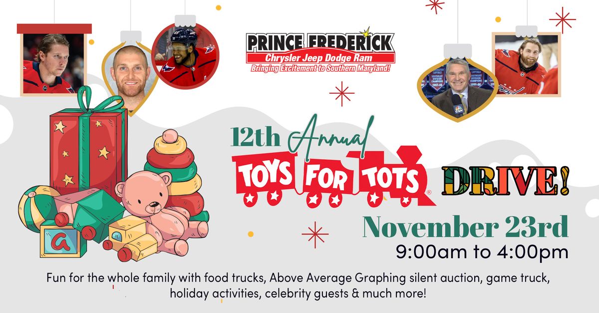 12th Annual Toys for Tots Drive!