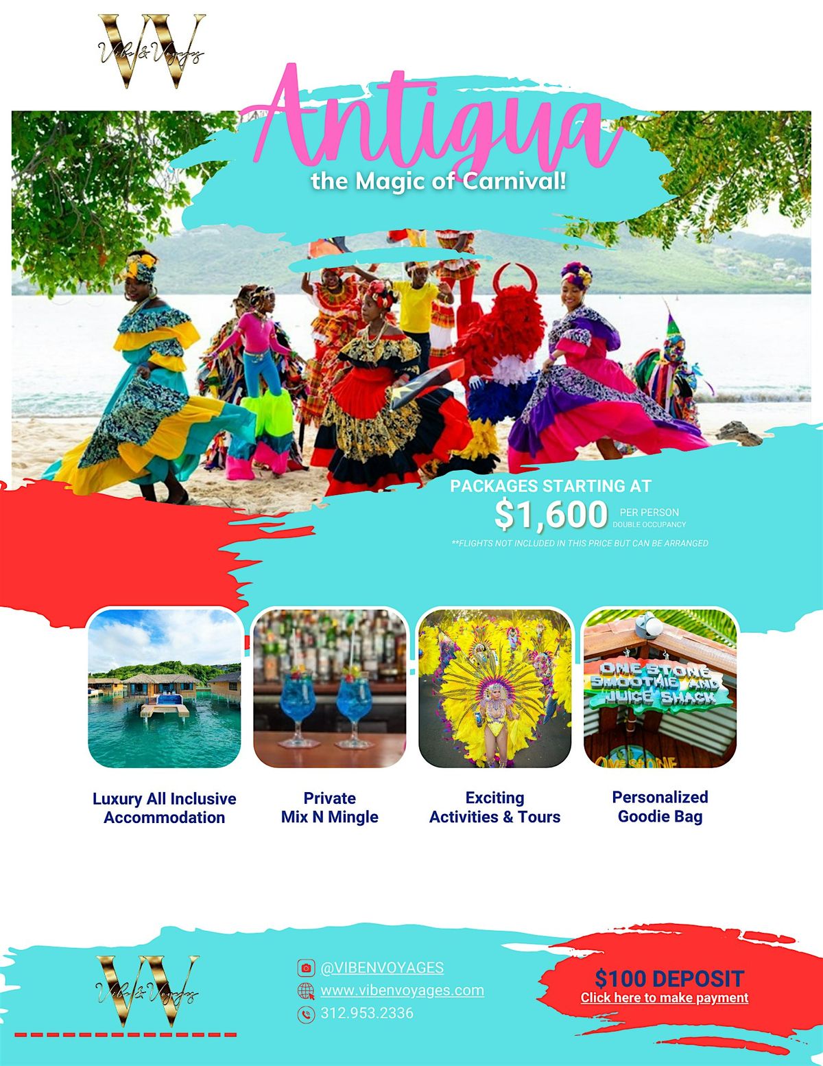 Experience 5 days of  Carnival in Antigua
