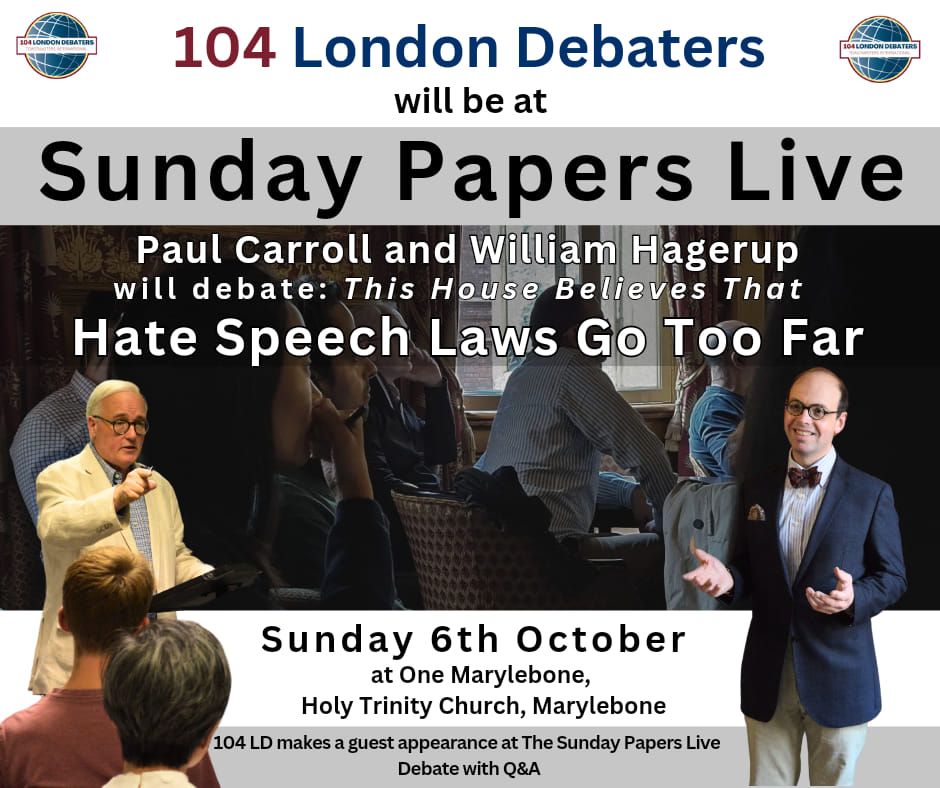 104 at Sunday Papers Live