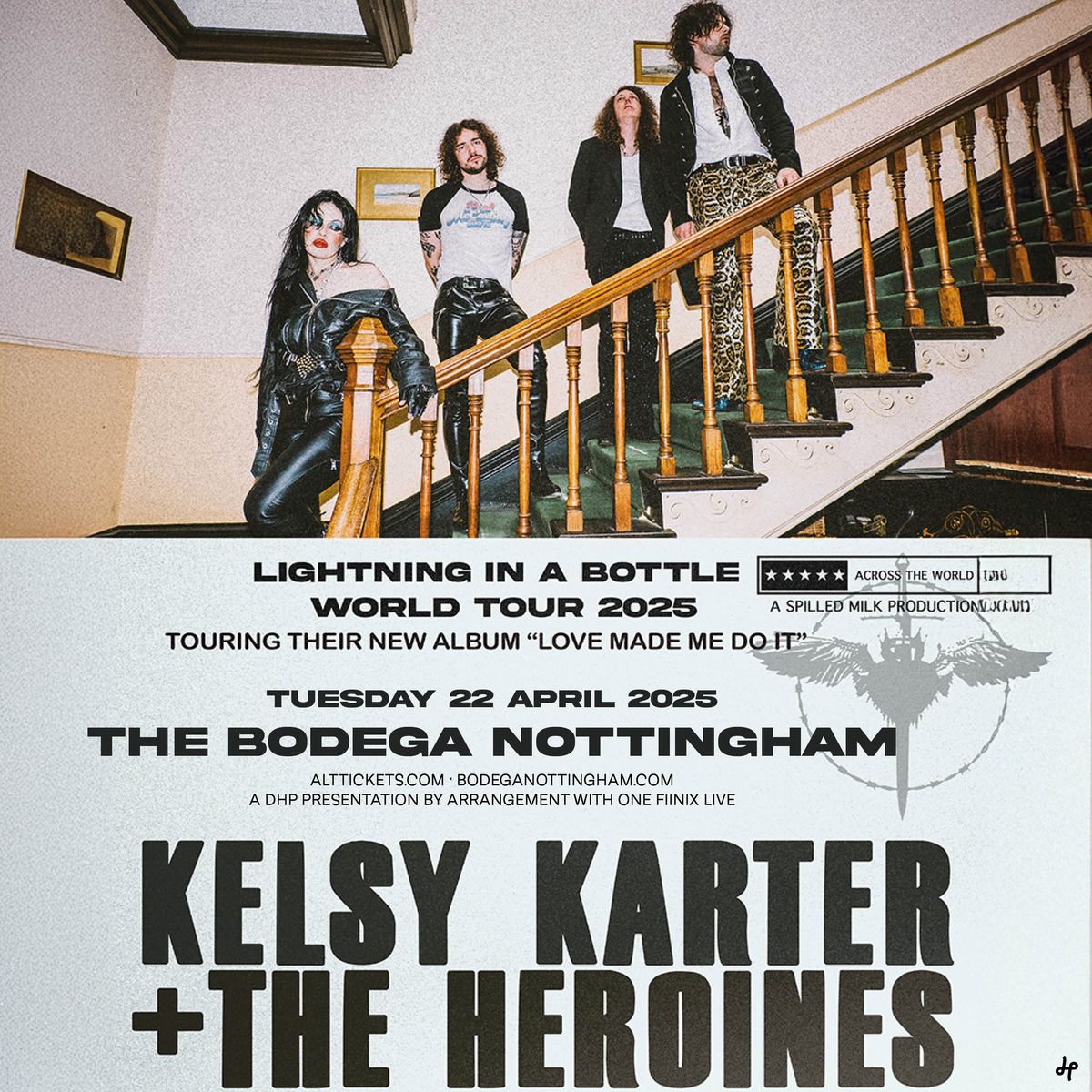 Kelsy Karter + The Heroines live at The Bodega