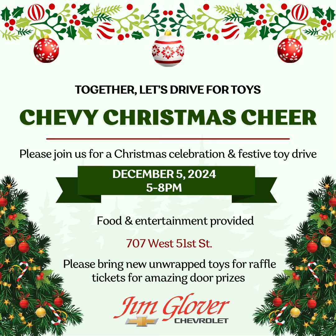 Jim Glover Chevy Christmas Celebration + Toy Drive Event