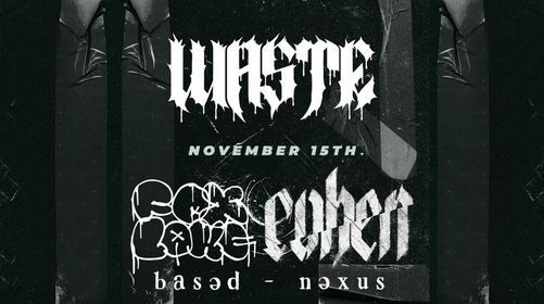 Waste, Fox Lake, Cohen & more, live in West Chicago at The WC Social Club!