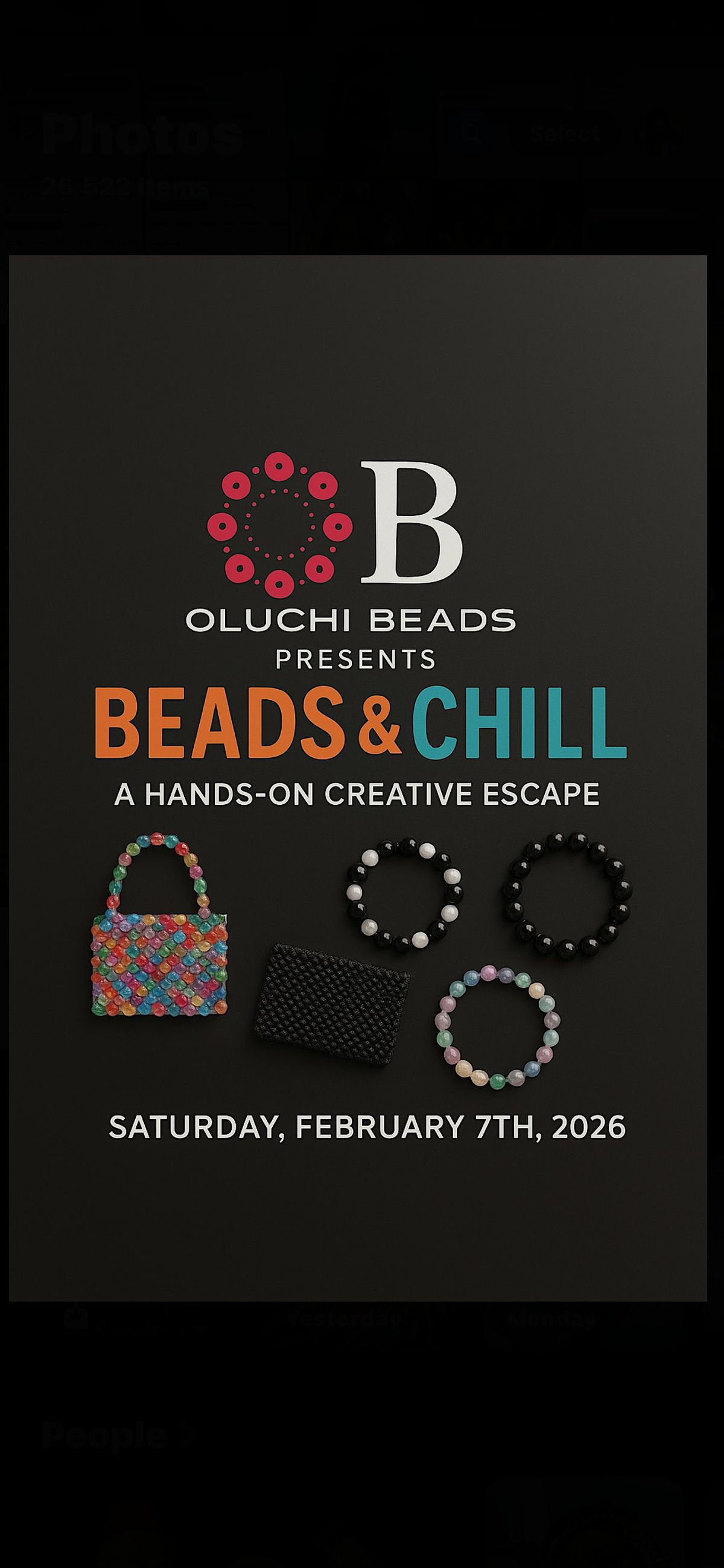 Beads & Chill: A Hands-On Creative Escape With Oluchi Beads