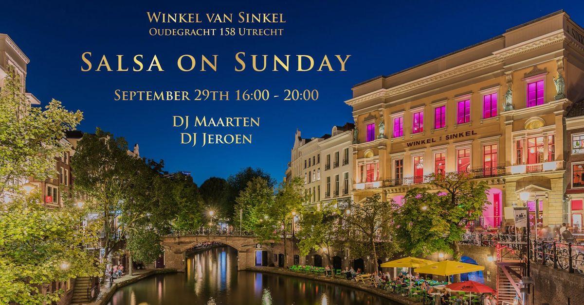 Salsa On Sunday in de Winkel van Sinkel