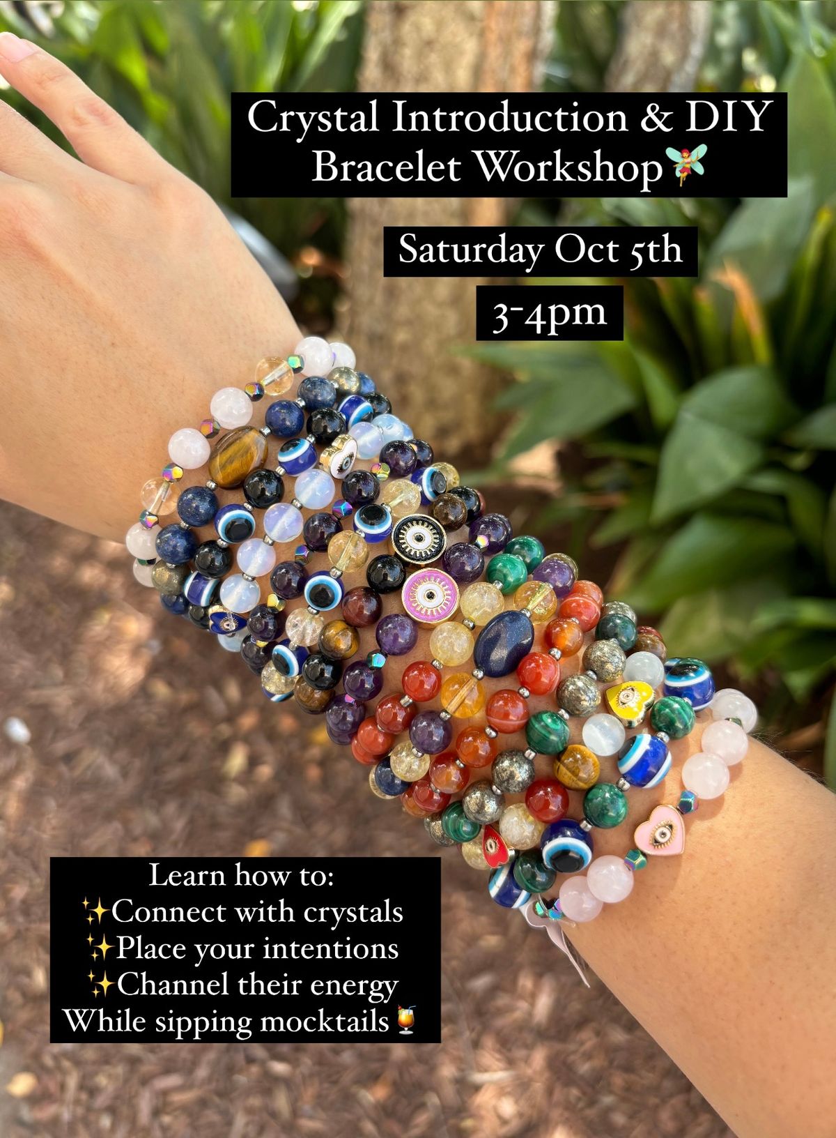 Crystal Bracelet Introduction & DIY Workshop