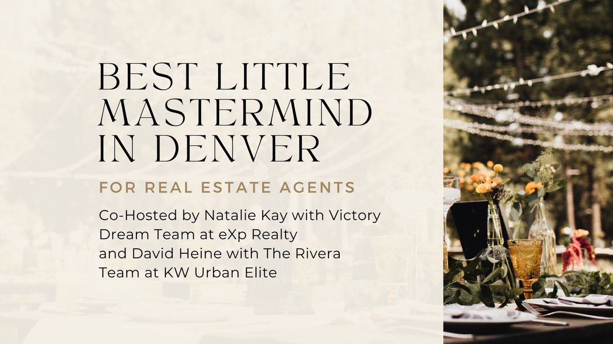 Best Little Mastermind Group in Denver 